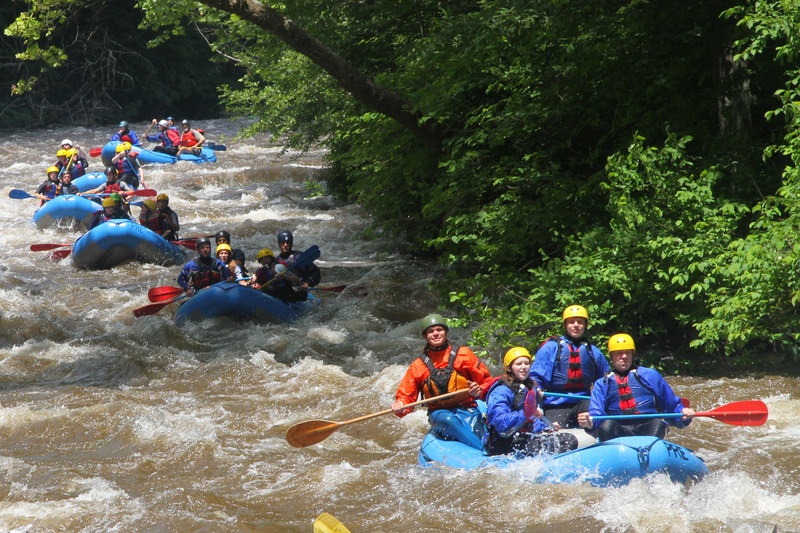 First Upper Yough Release of 2019!! Precision Rafting